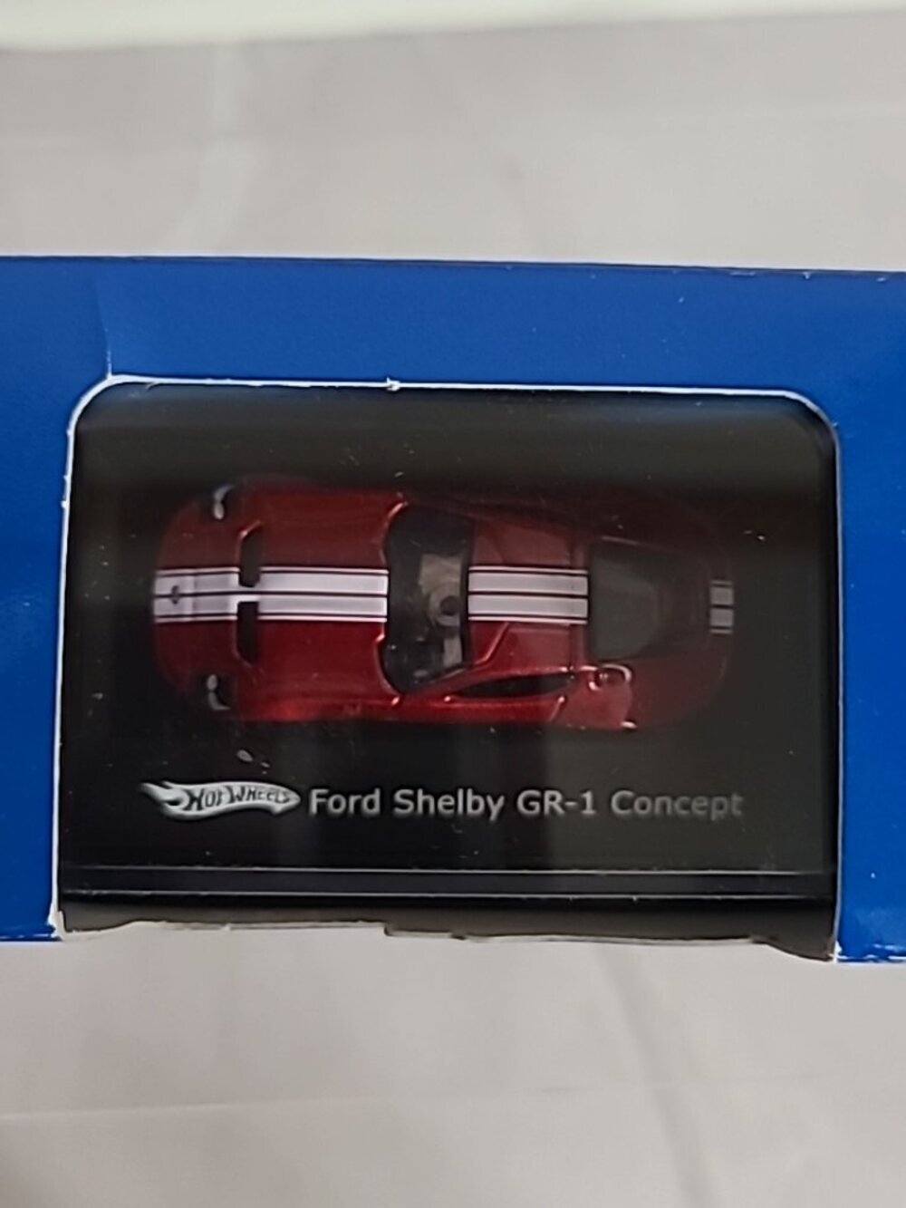 Ford Shelby GR-1 Concept 1:87 Red with Display Case Hot Wheels - Picture 2 of 16